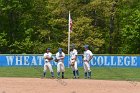 Baseball vs Babson  Wheaton College Baseball vs Babson during Championship game of the NEWMAC Championship hosted by Wheaton. - (Photo by Keith Nordstrom) : Wheaton, baseball, NEWMAC